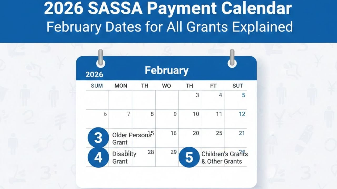 2026 SASSA Payment Calendar: February Dates for All Grants Explained