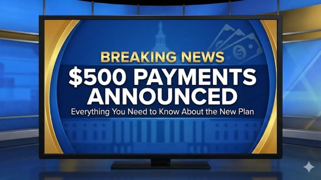 $500 Payments Announced: Everything You Need to Know About the New Plan