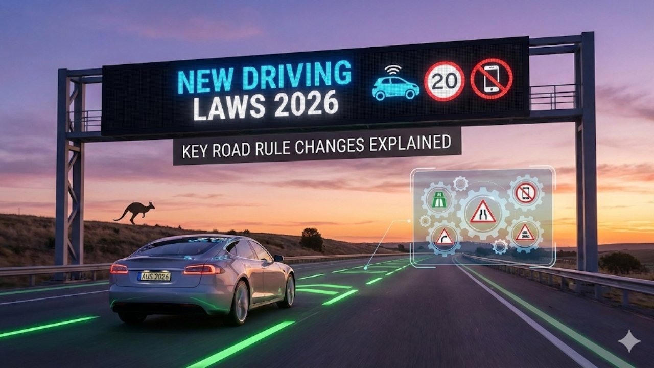 Australia’s New Driving Laws for 2026: Key Road Rule Changes Explained