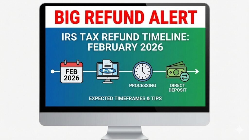 Big Refund Alert: IRS Tax Refund Timeline for February 2026 Explained