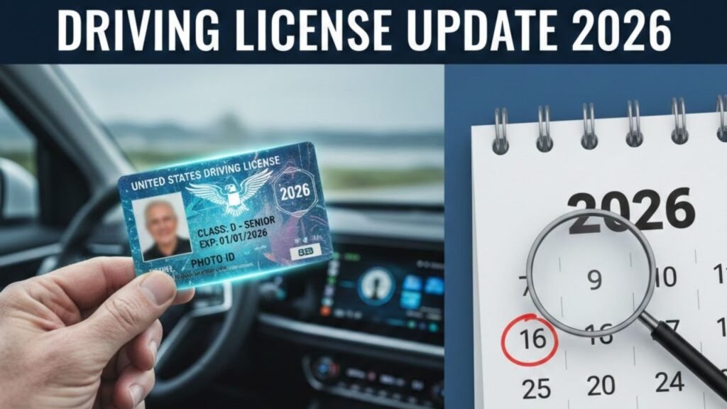Driving License Update 2026: Key Changes for U.S. Drivers Over 70