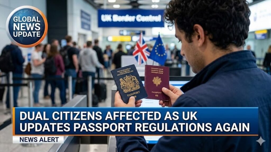 Dual Citizens Affected as UK Updates Passport Regulations Again