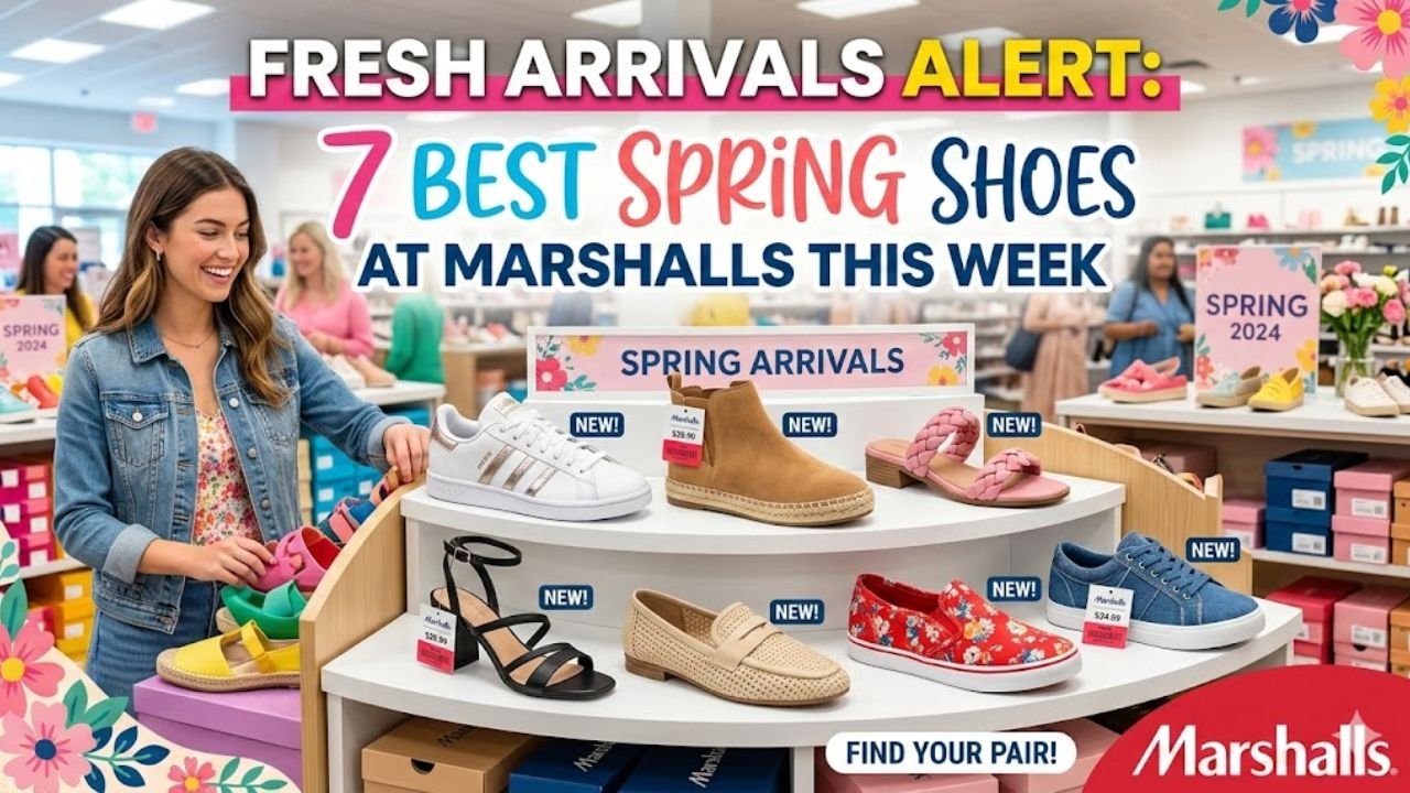 Fresh Arrivals Alert: 7 Best Spring Shoes at Marshalls This Week