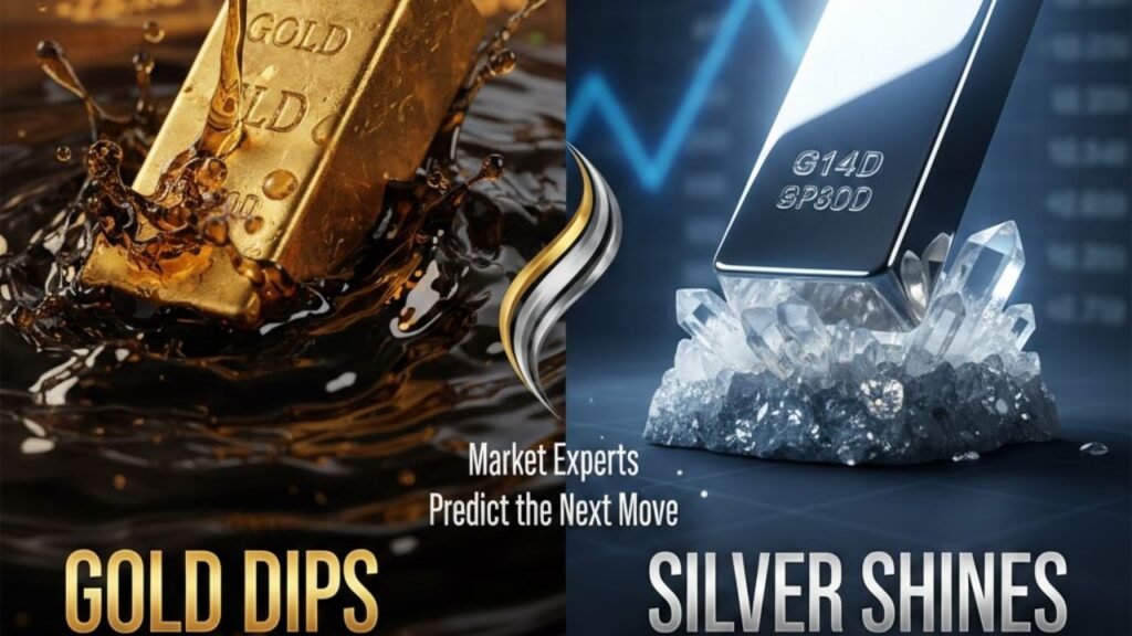 Gold Dips, Silver Shines — Market Experts Predict the Next Move