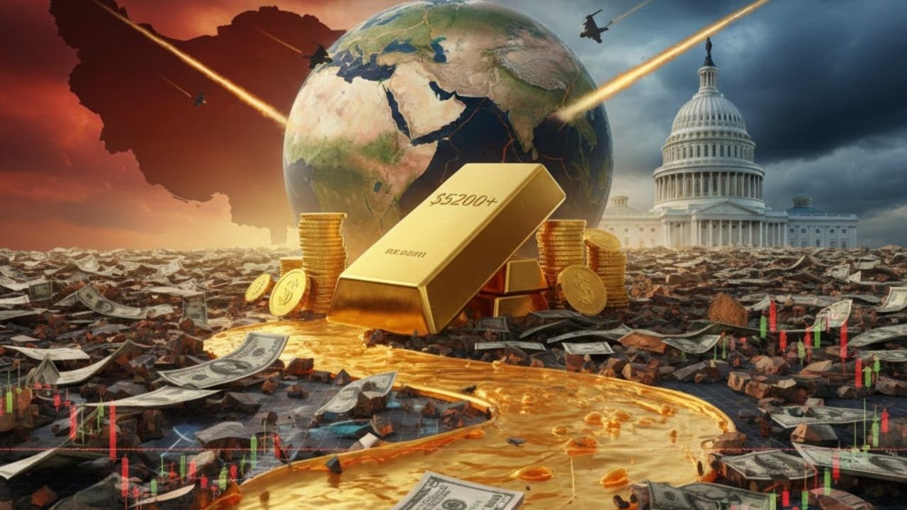Gold Price Rally Explained: Why Gold Surged Past $5,200 as US-Iran Tensions Rattle Markets