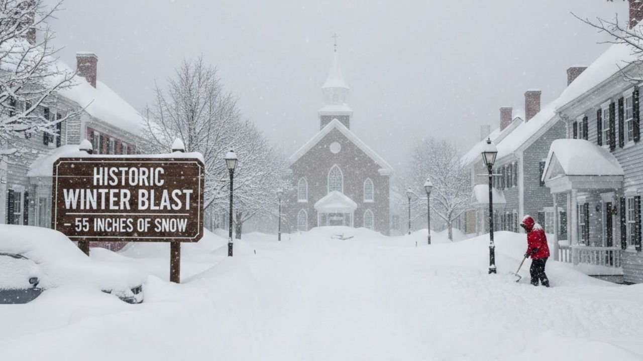 Historic Winter Blast Forecast to Bury Region Under 55 Inches of Snow
