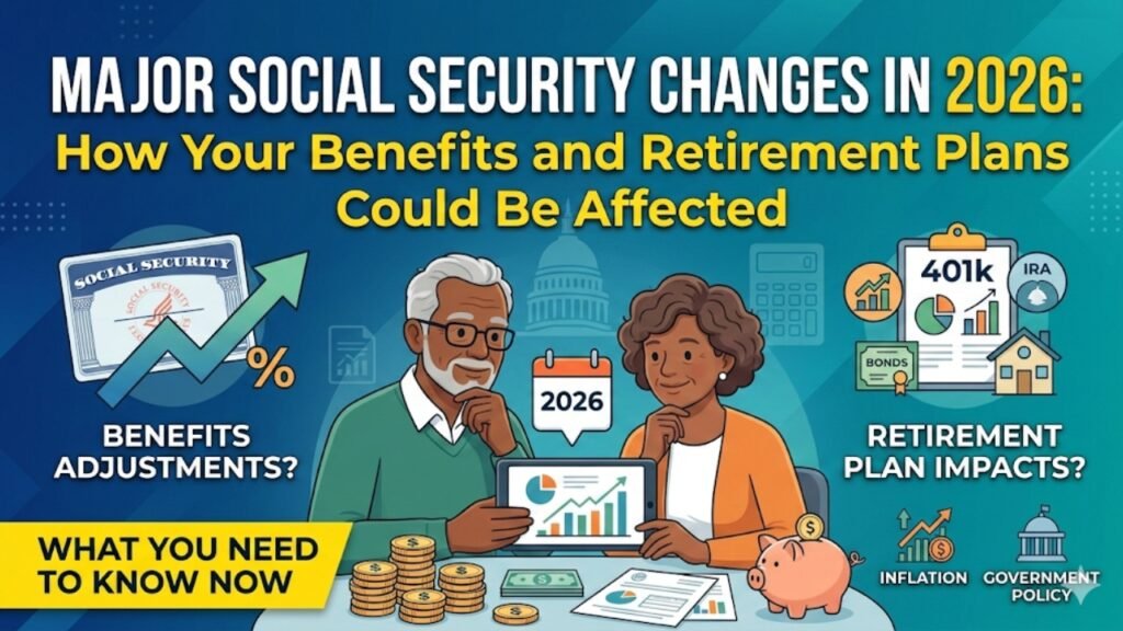 Major Social Security Changes in 2026: How Your Benefits and Retirement Plans Could Be Affected