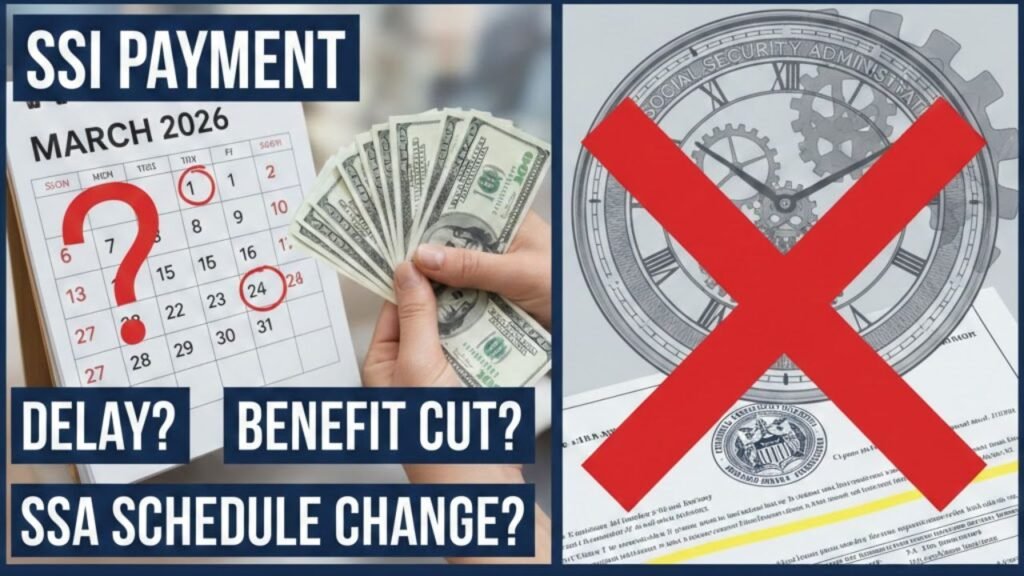 March 2026 SSI Payment Update: Is It a Delay, Benefit Cut, or SSA Schedule Change?