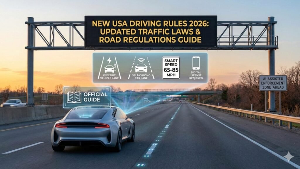New USA Driving Rules 2026: Updated Traffic Laws & Road Regulations Guide