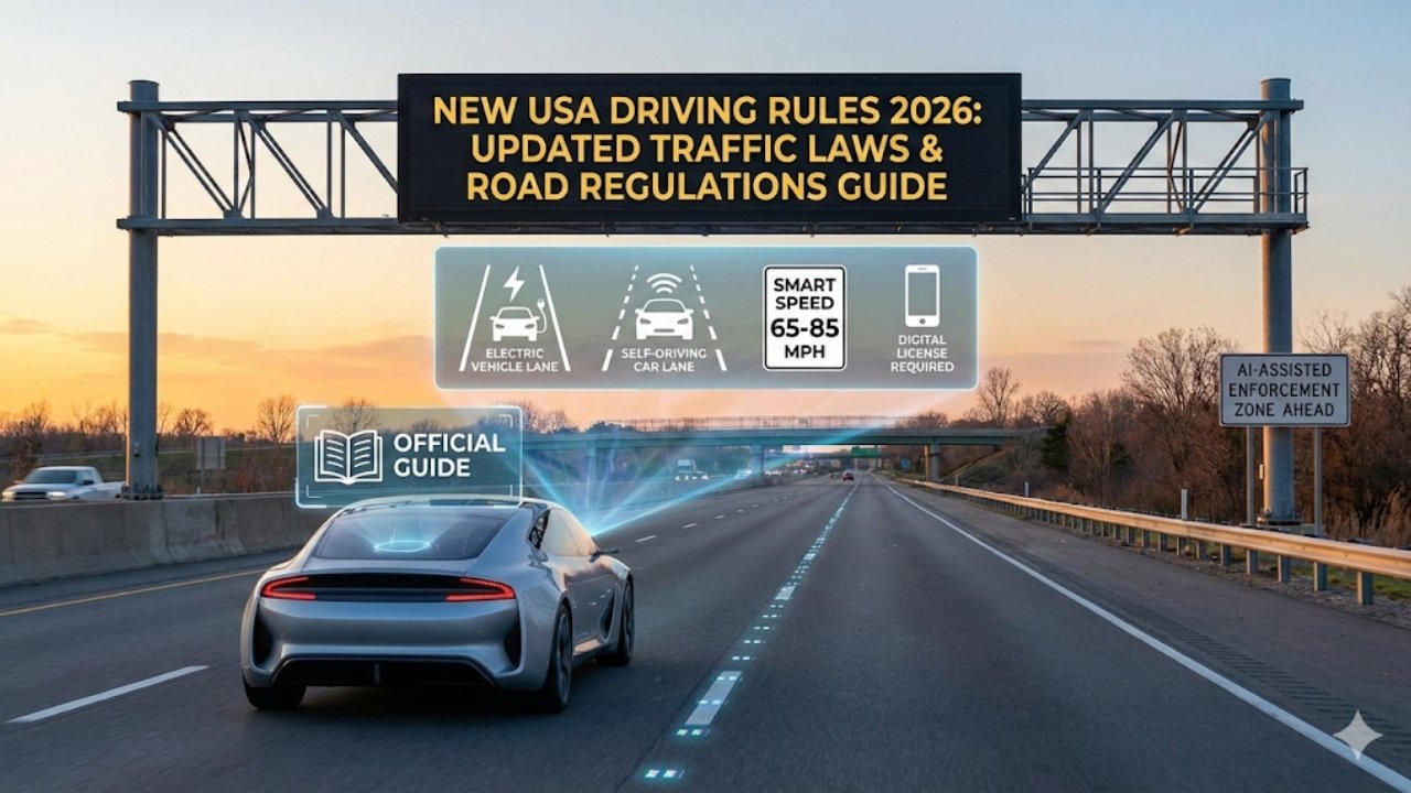 New USA Driving Rules 2026: Updated Traffic Laws & Road Regulations Guide