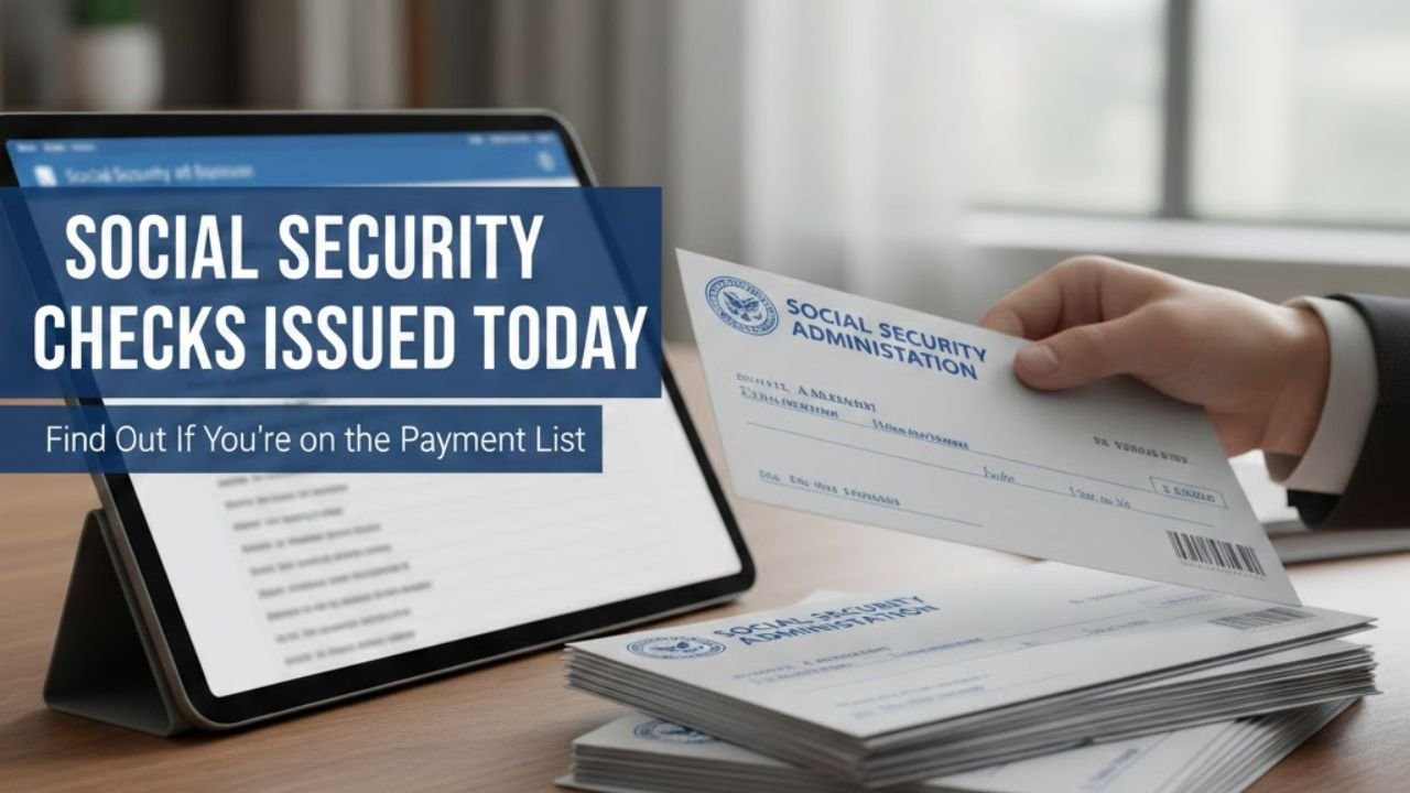 Social Security Checks Issued Today: Find Out If You’re on the Payment List