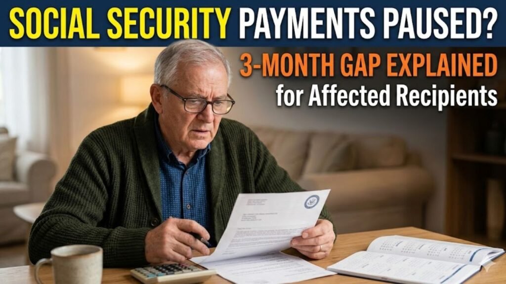 Social Security Payments Paused? 3-Month Gap Explained for Affected Recipients
